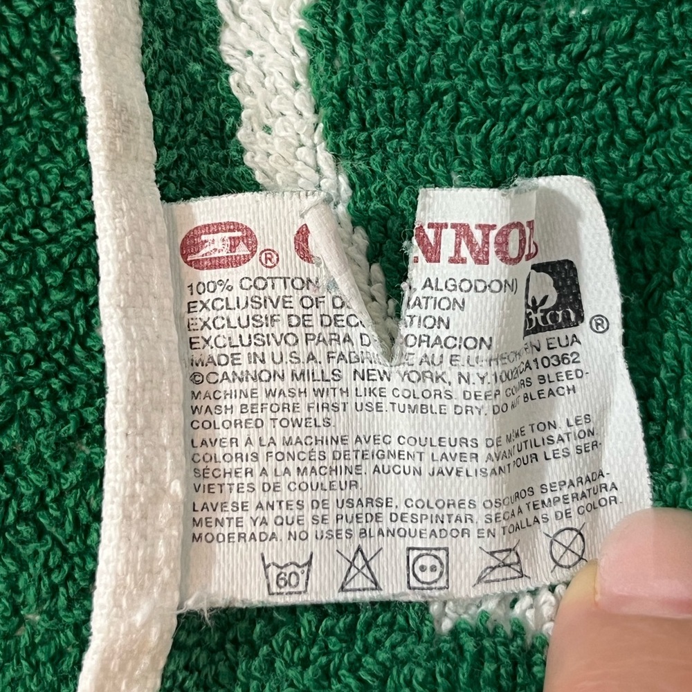VTG Masters Large Golf Towel 80s Made in USA by Cannon - Picture 6 of 9